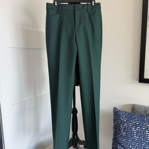 Banana Republic Women’s Dark Green Dress Heavy Weight Italian Wool Pants
